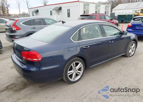 2014 Volkswagen Passat 2.0L Tdi Se из США, поврежденный, VIN 1VWBN7A36EC080984
